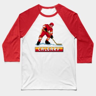 Calgary Hockey Baseball T-Shirt